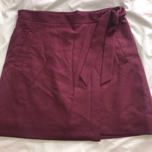 J Crew Wrap Skirt